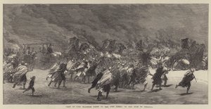 Lord Clarence Paget látogatása a Szuezi-csatornánál, az Ismailia felé vezető úton